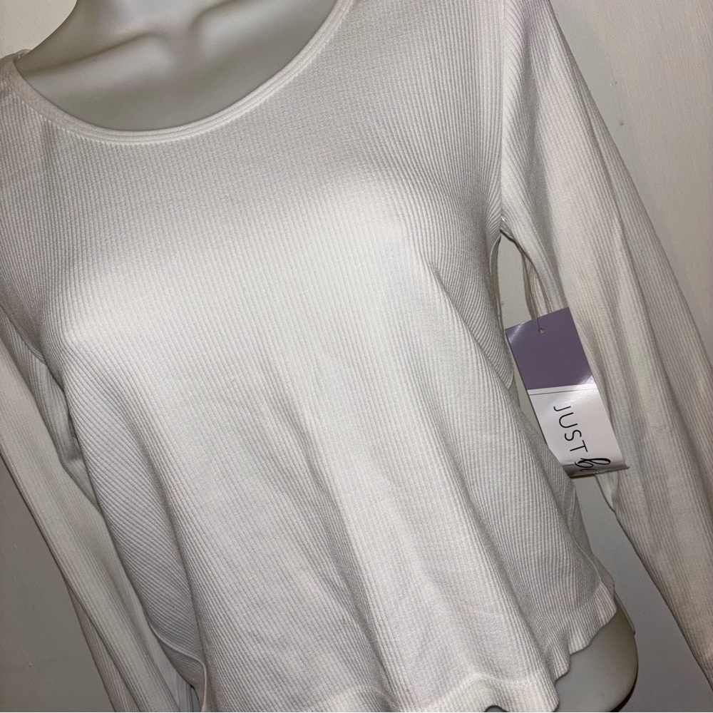 White Long Sleeve Top - Picture 12 of 12
